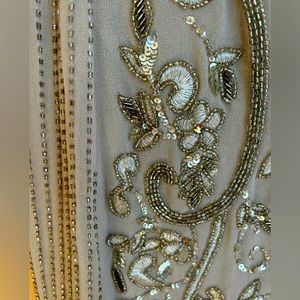 Monsoon embroidered dress with gorgeous detail of rhinestones. For big occasions